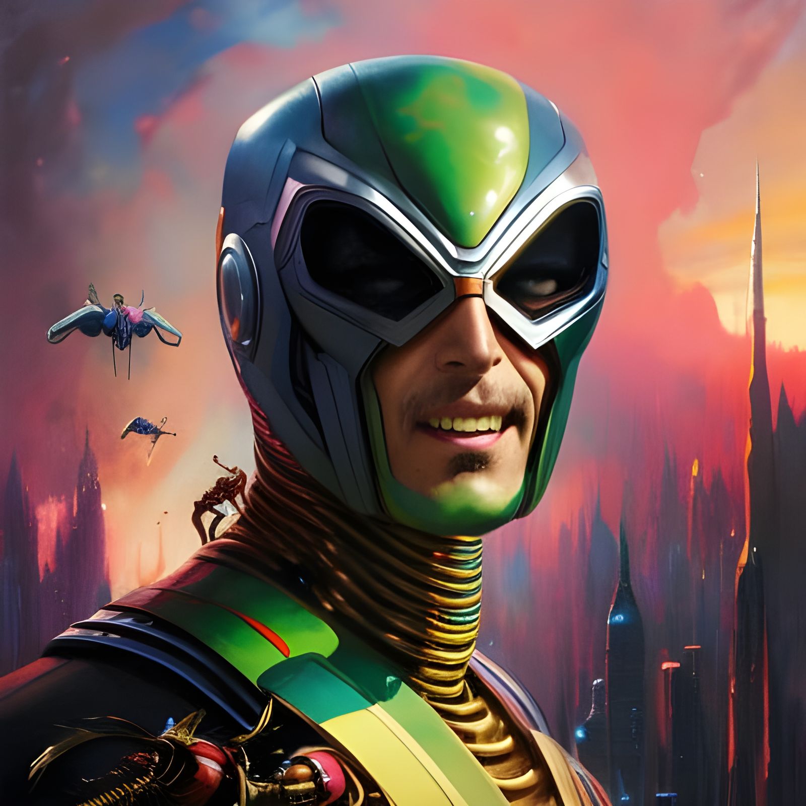 The Praying mantis man // Marvel's Supervillains themed