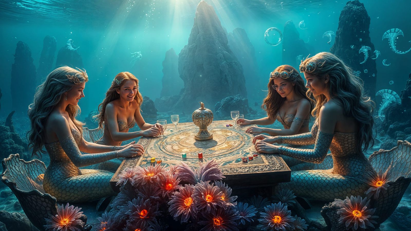 Mermaids Embark on Epic Dungeons and Dragons Quest