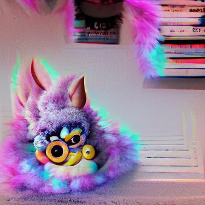 Vintage Furby Electronic Toy