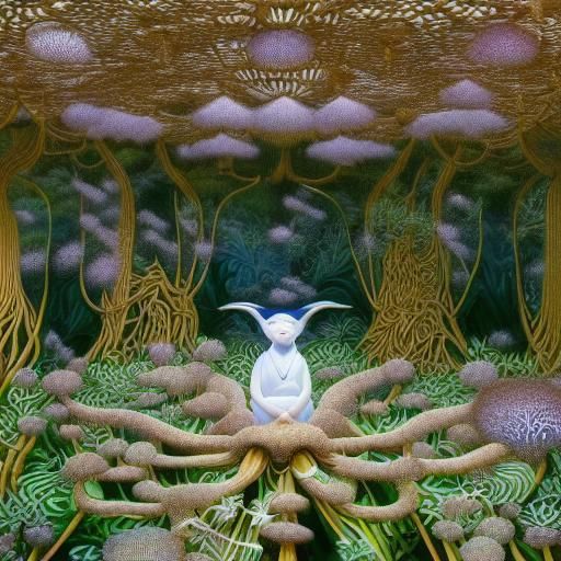 Surreal Poem Composition in Starship, Fairytale Style