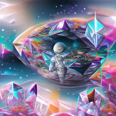 Diamond Planet in Holographic Astral Cosmic Style