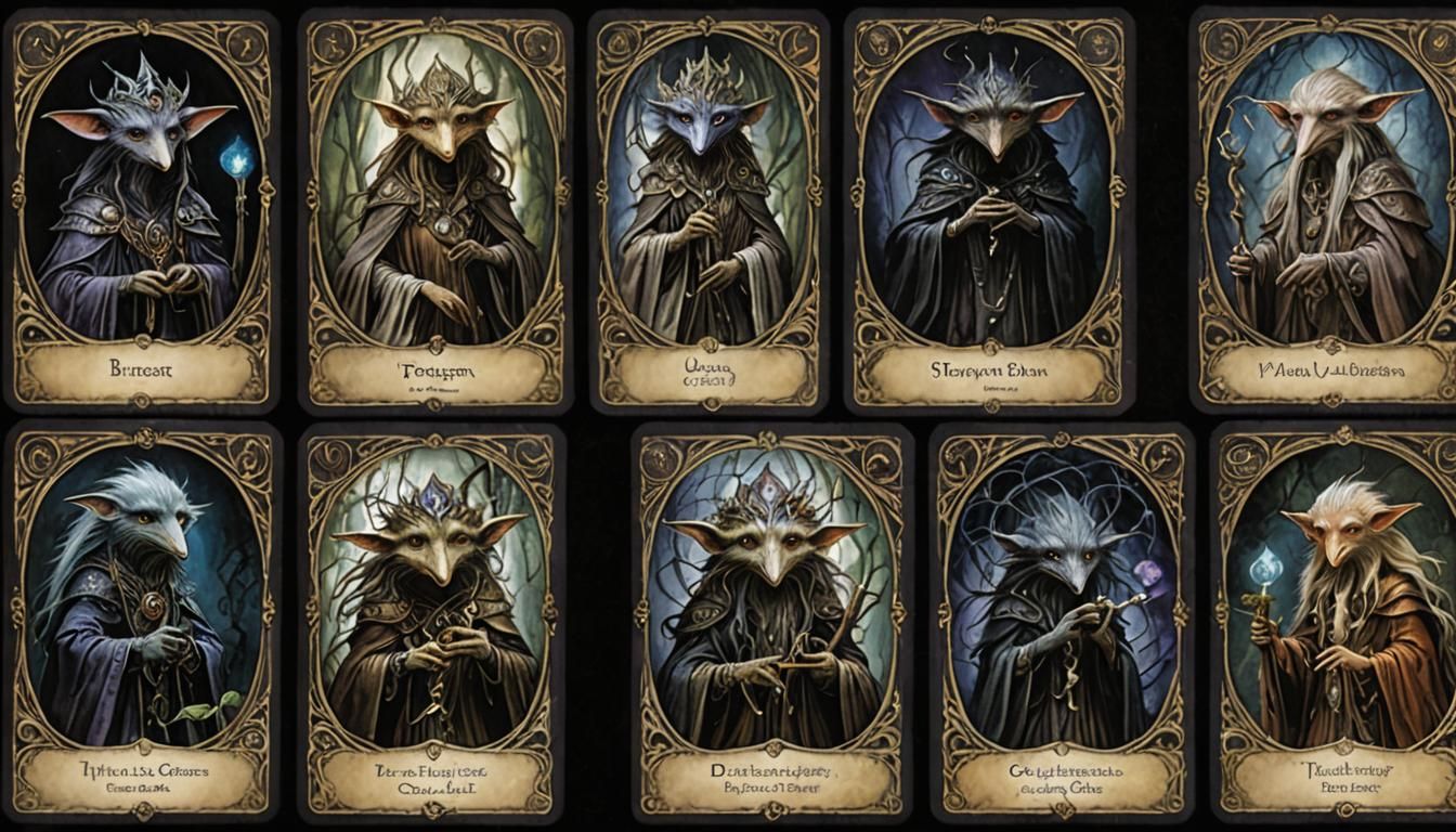 The Dark Crystal Tarot Cards