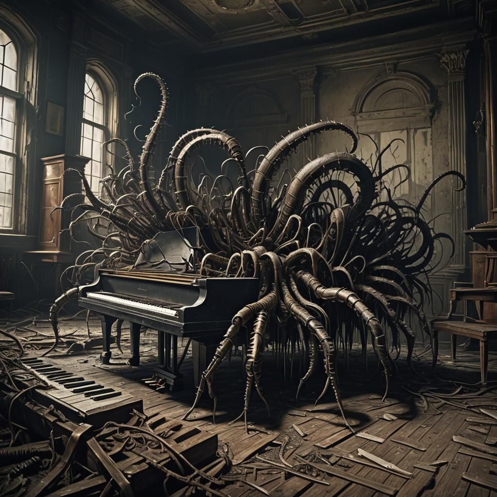 Surreal Centipede Concert in Abandoned Hall
