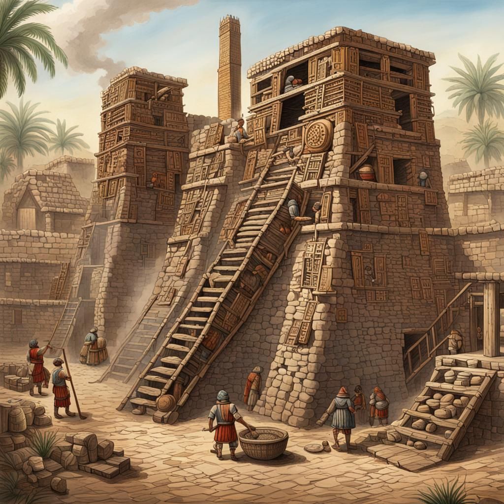 Aztec Smelter in the Medieval Age: Detailed View