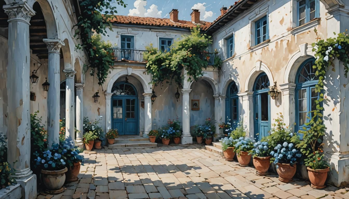 Serene Cossack Interior in Earthy Tones