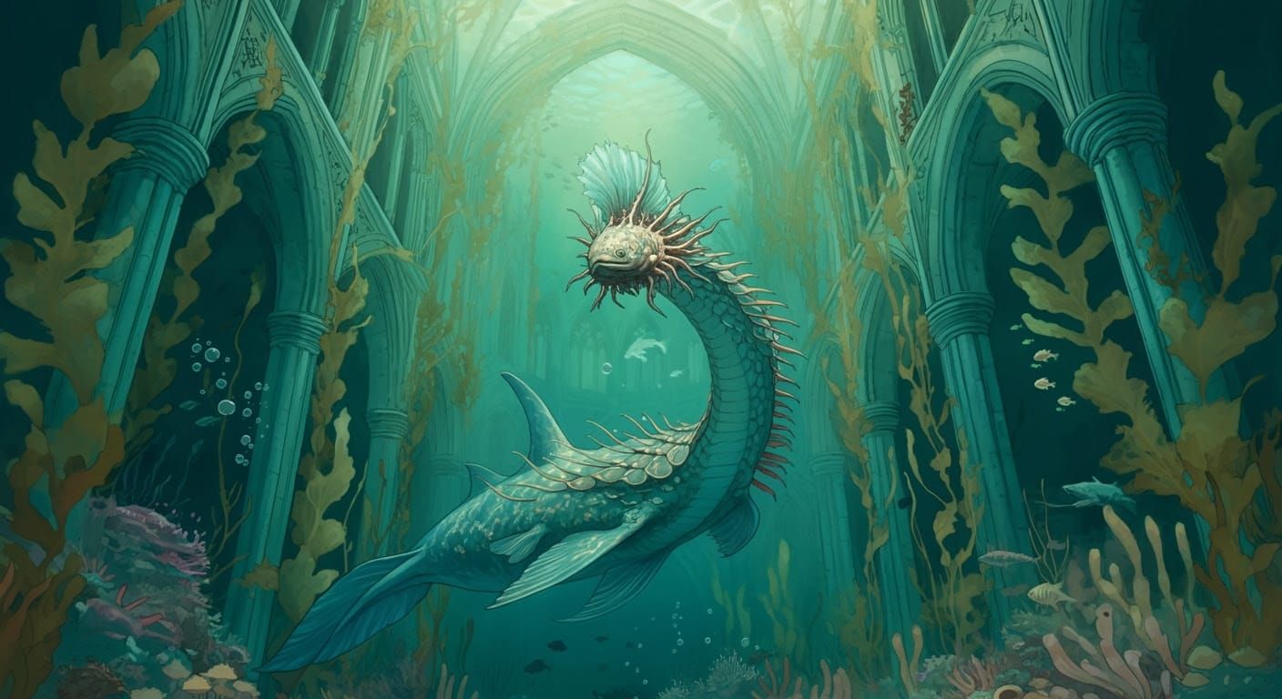 Serpentine Guardian of Sunken Cathedral