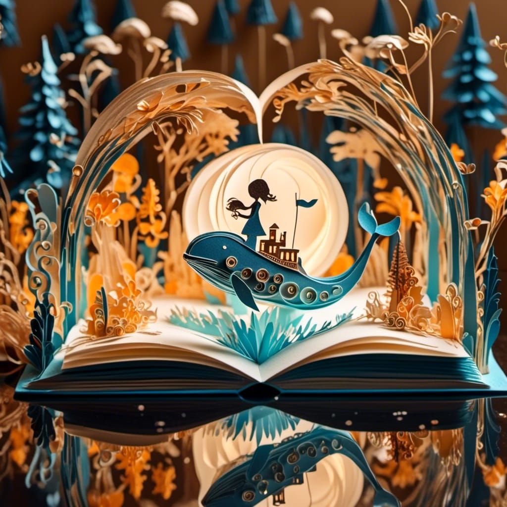 Pop up book