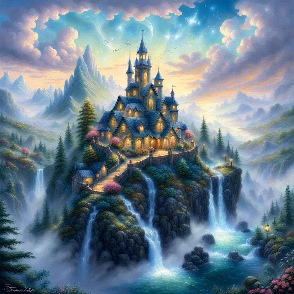 Detailed Image of a God in Ethereal Fantasy