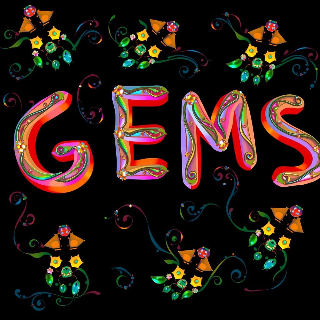 Luxurious Gemstone Jewelry in Elegant Art Nouveau Style