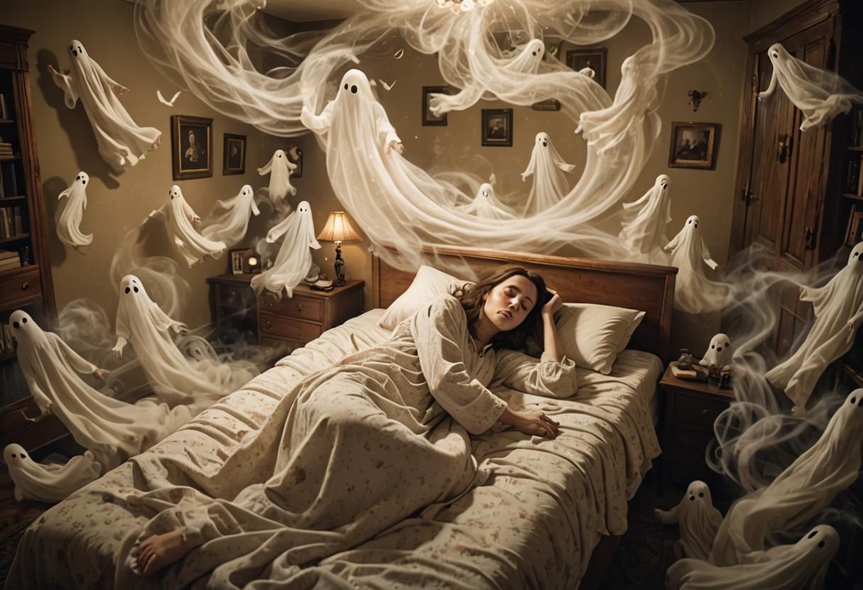 Peaceful Sleep Amidst Ghosts and Apparitions