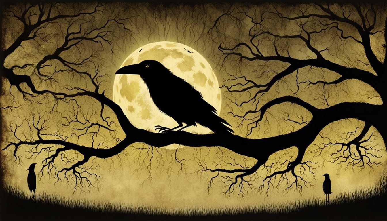 Ethereal Darkness Reimagined in Gothic Style