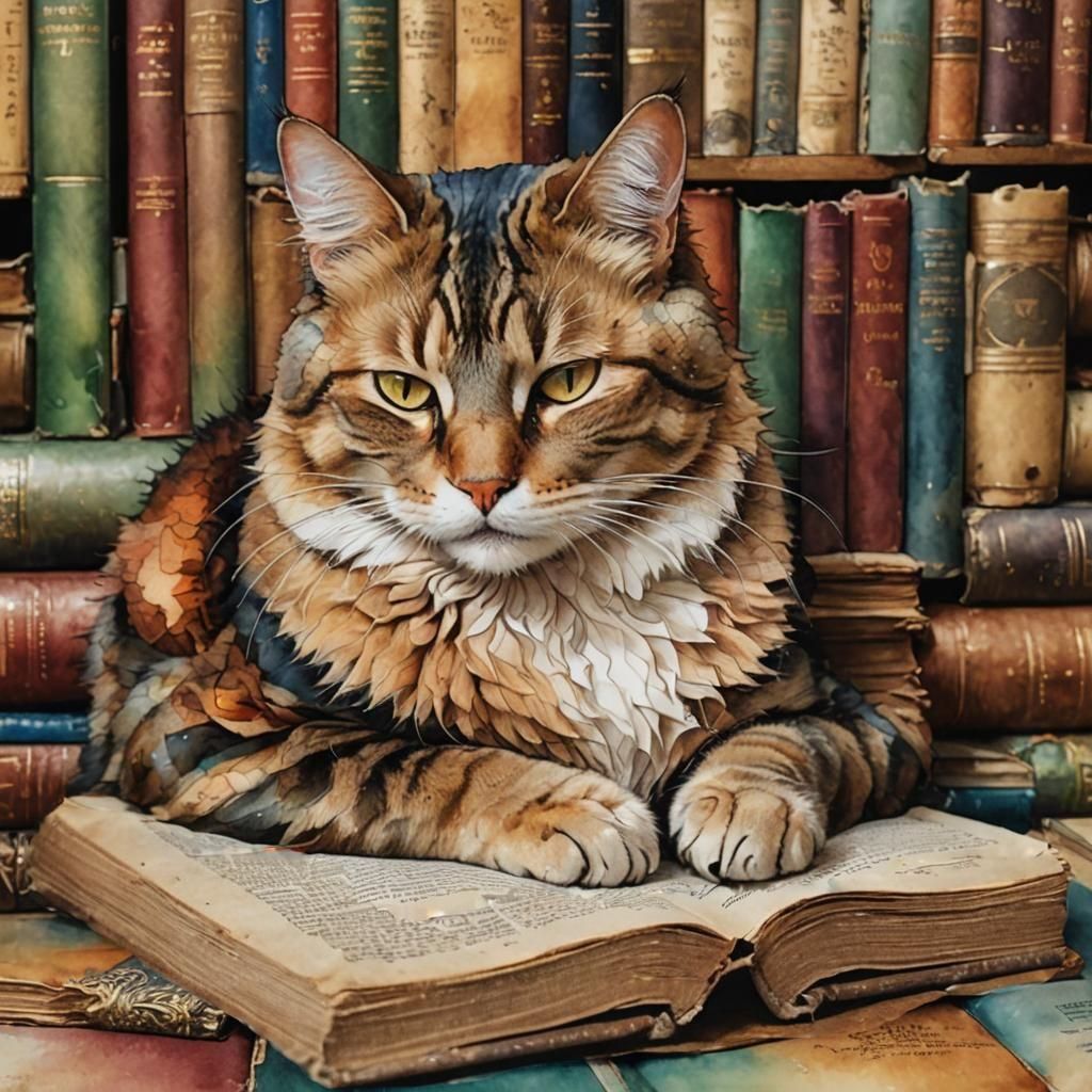 The Bookstore Cat