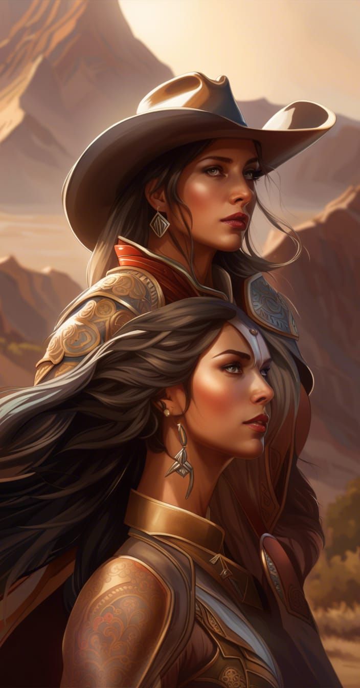 Cowgirls on Barsoom