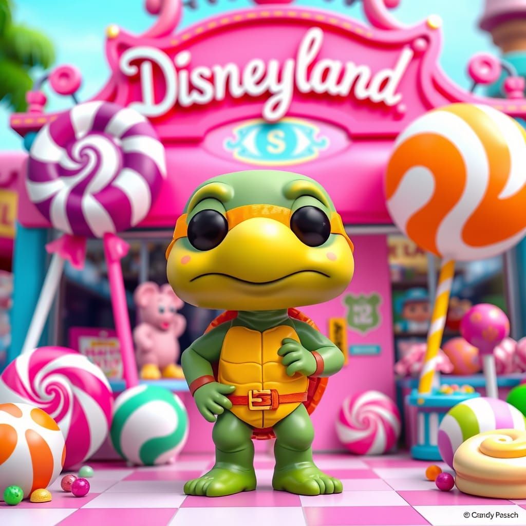 Funko Pop Figure Disney Franklin the Turtle at Disneyland Ca...