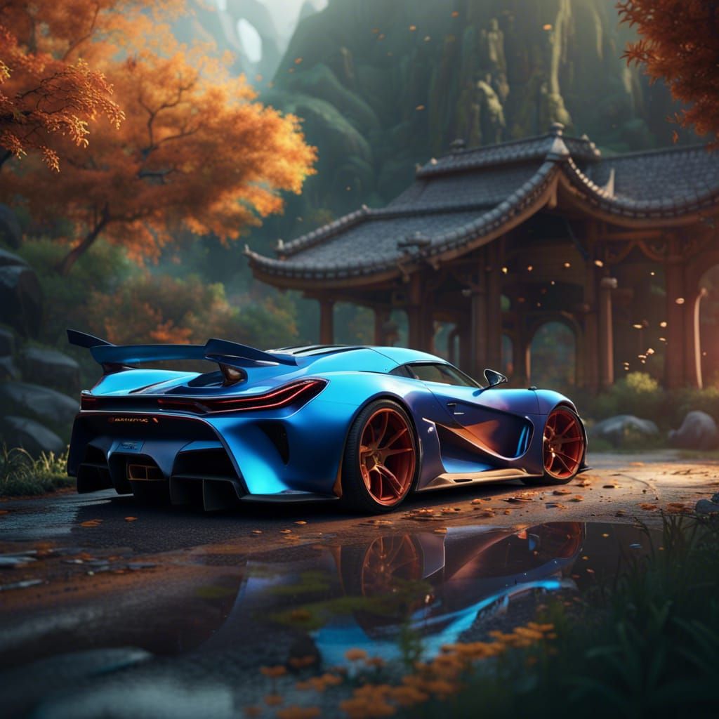 Koenigsegg Regera Widebody: Detailed Matte Painting