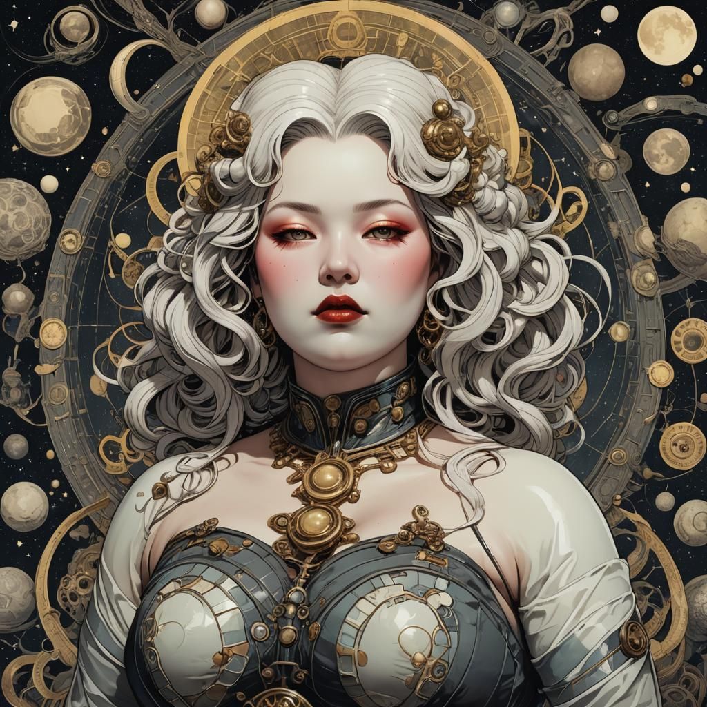 SSBBW Princess Learns Nautilus Lute in Dark Academia