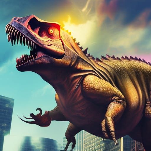 T Rex, Triceratops, Velociraptor, Dinosaurs