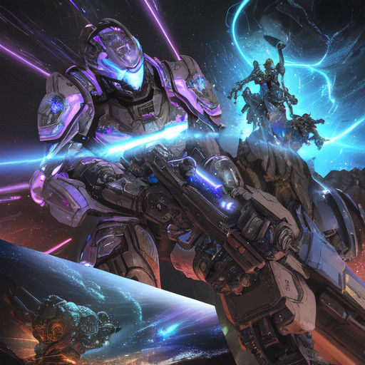 Cyberpunk Epic: Supreme Intelligence Battles Robowarrior in...