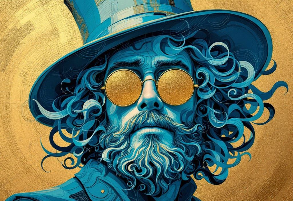 Wizard of Oz in Art Deco Style