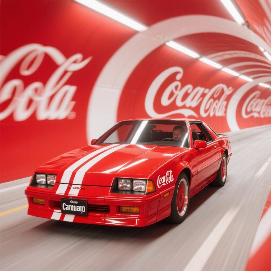 Coca-Cola car