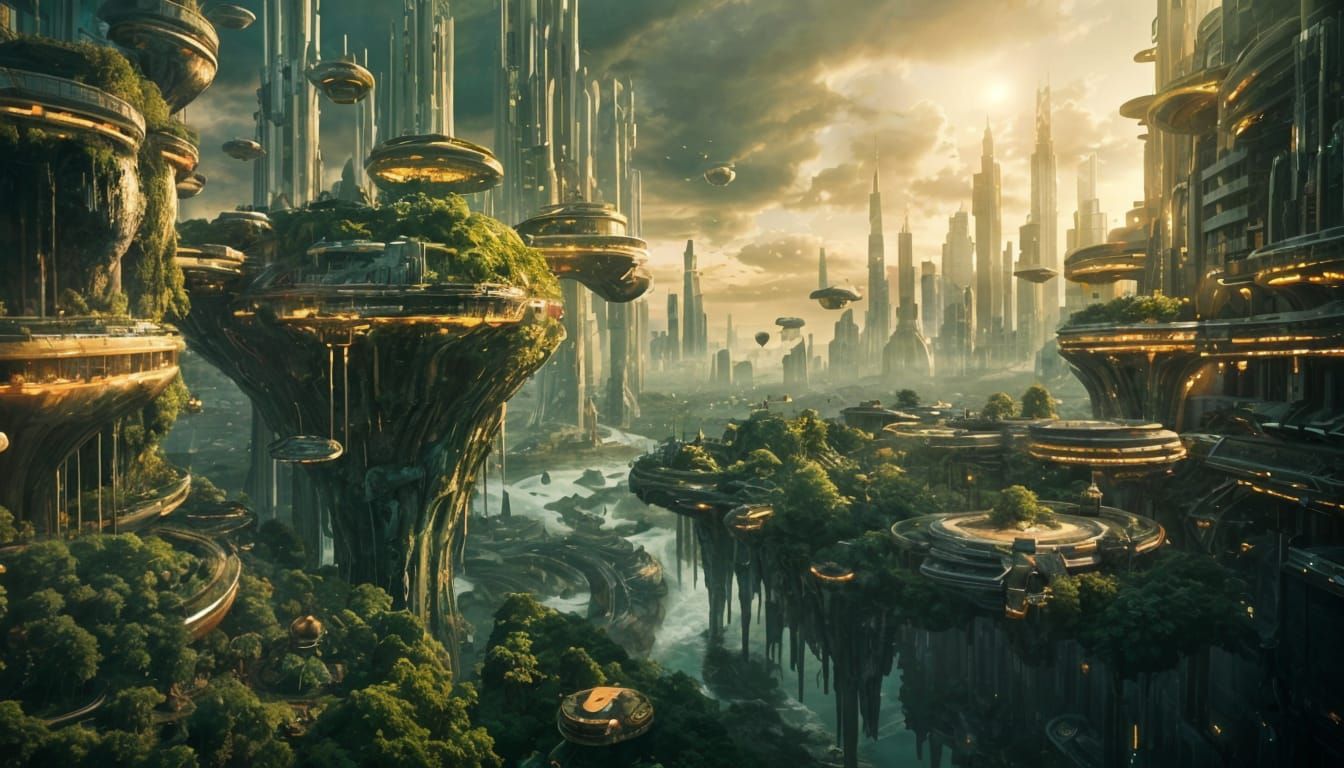 Fantasy Green MegaCity