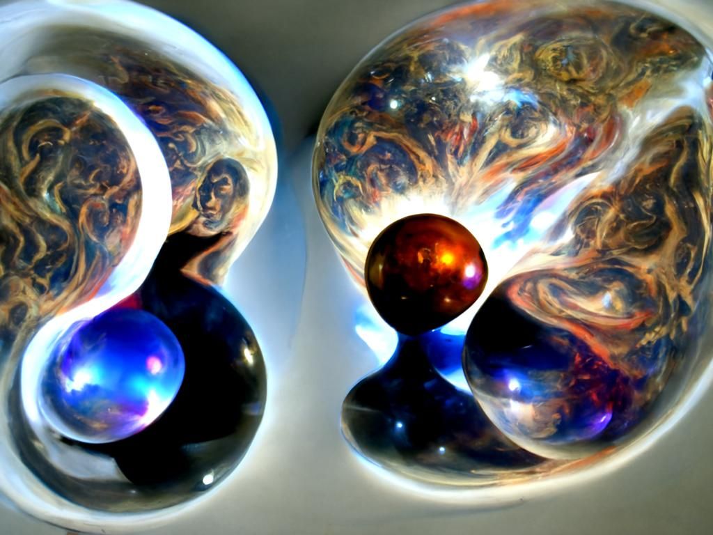 Twin Cosmic Spheres in Space