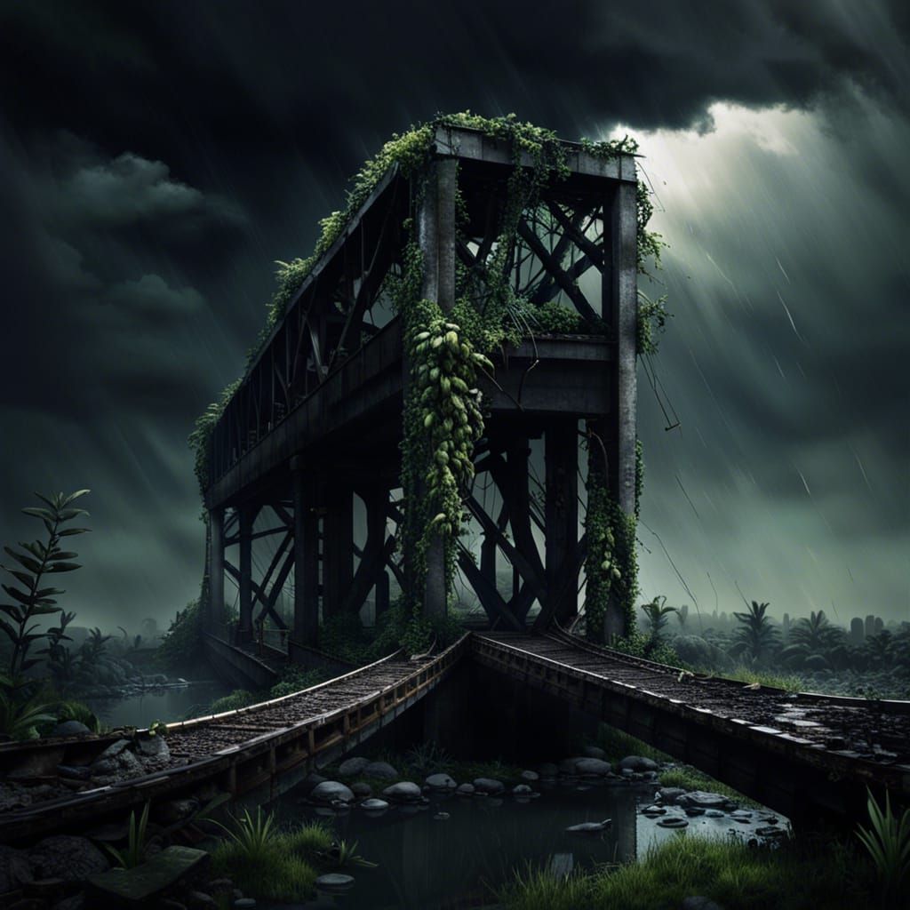 Post-Apocalyptic City: Nature's Reclamation