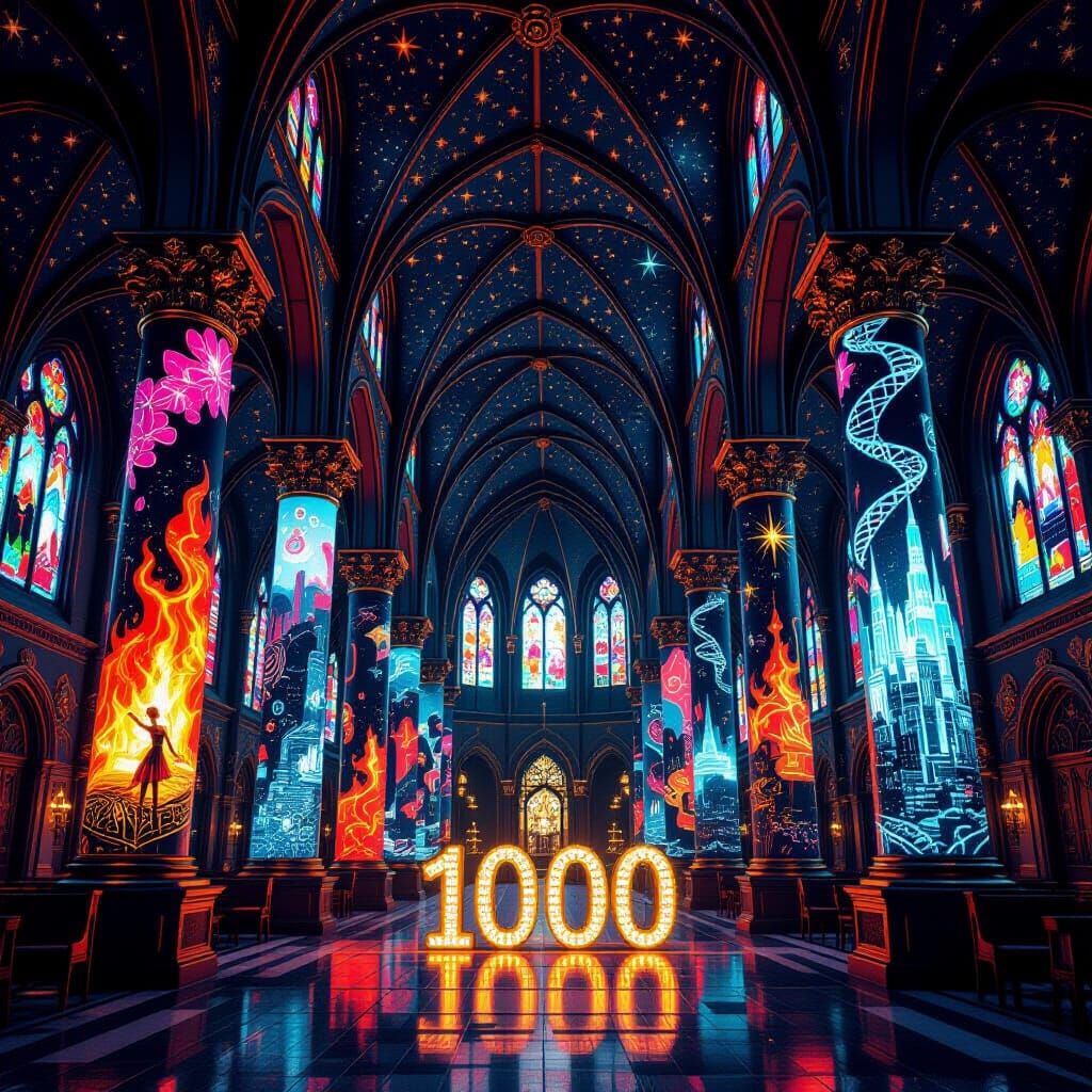 Cathedral of Creative Code "1000"