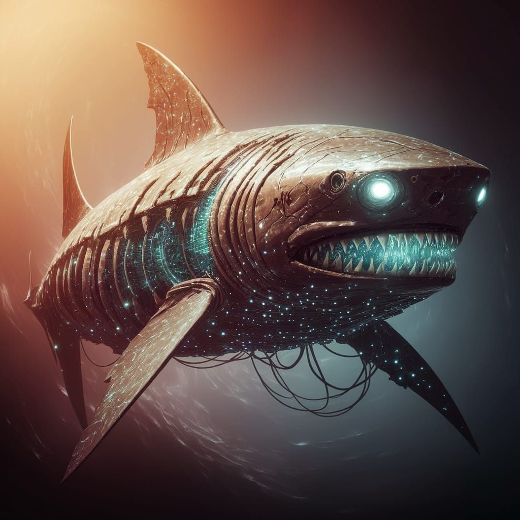 Bizarre shark