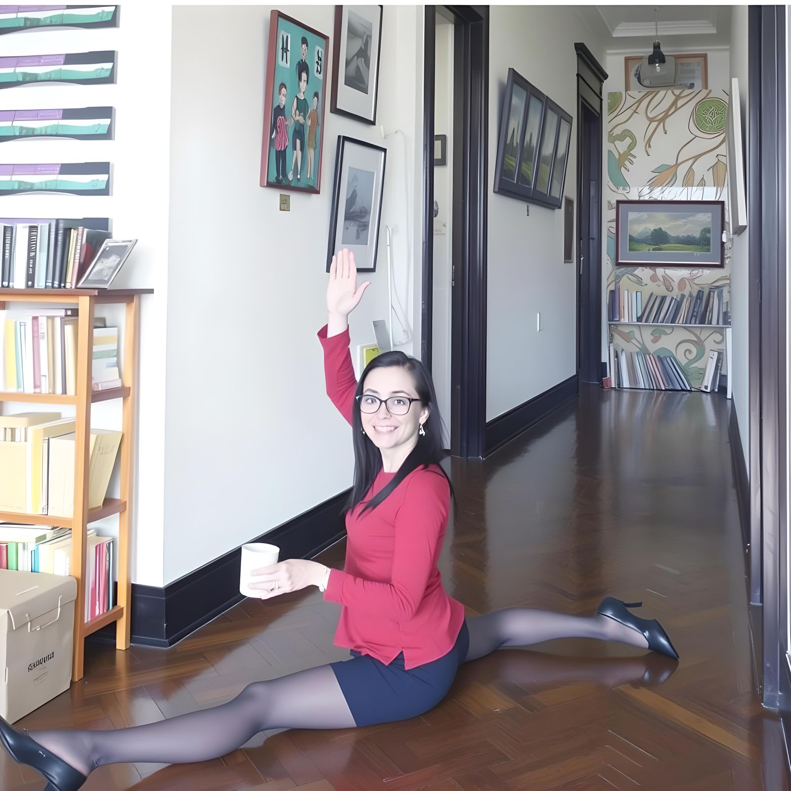 Abstract Pop Art in Triadic Colors, Digital 8K