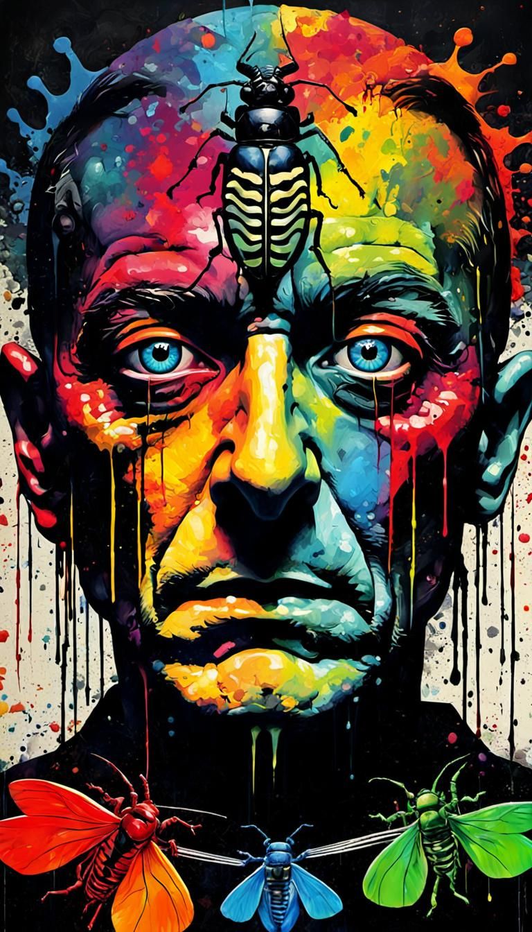 Kafka's Metamorphosis: Surreal Horror Movie Poster