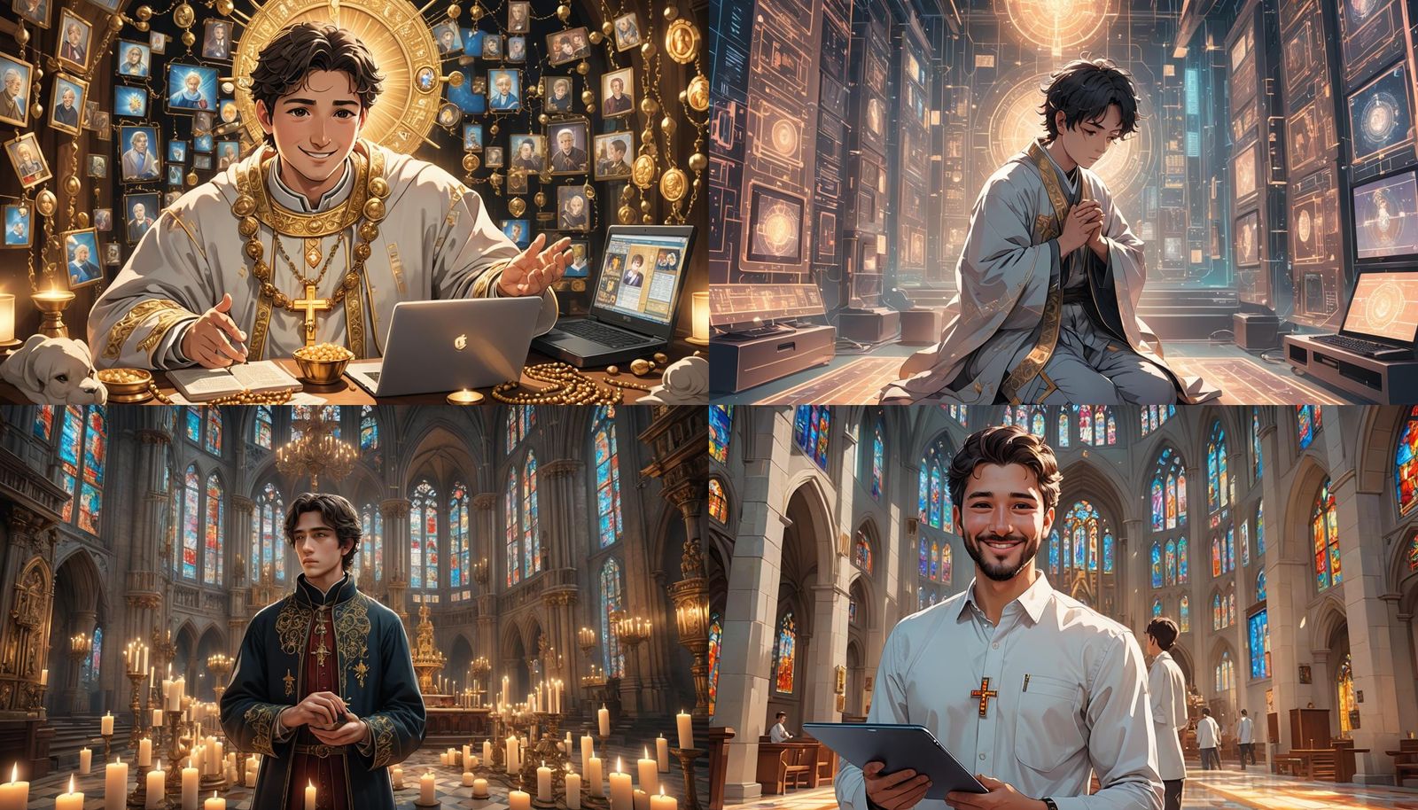 Blessed Carlo Acutis: 3D Anime Art