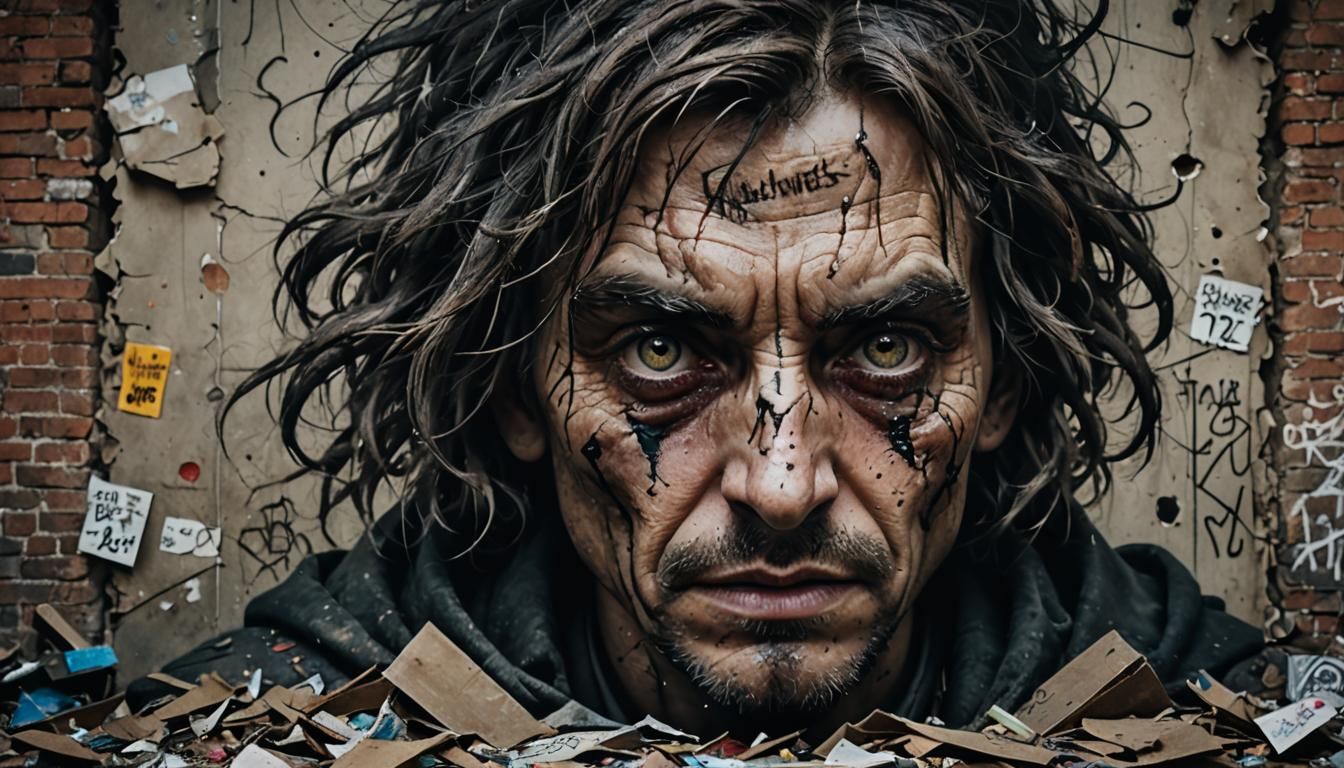 Dystopian Hogwarts Ruins in a Ruined Future