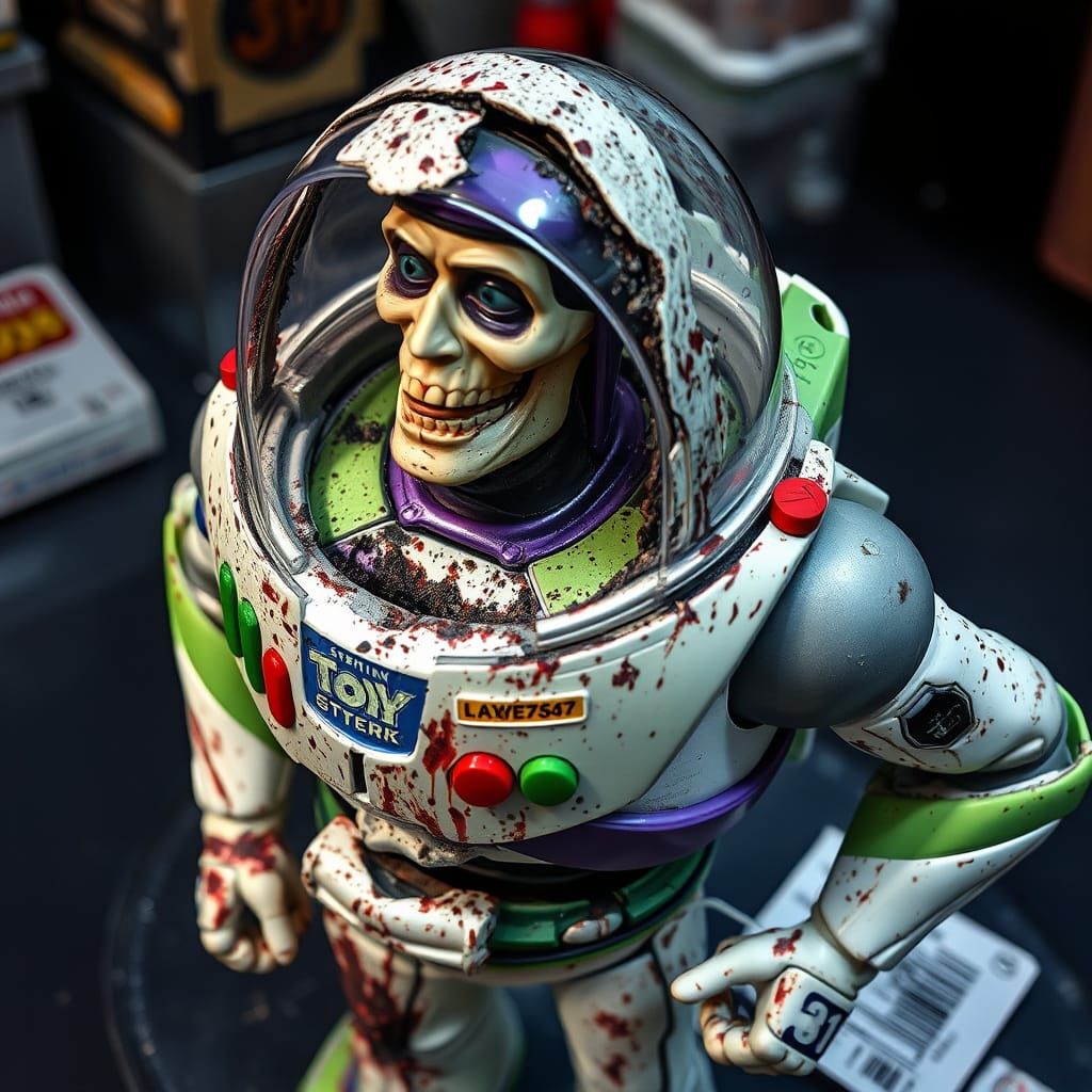 Distressed Space Ranger in Decay