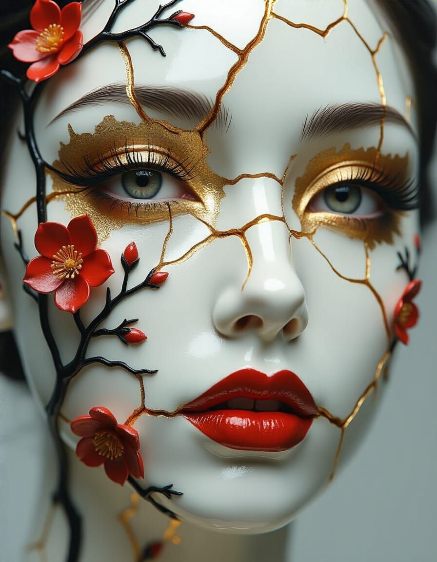 Kintsugi Beauty: Flawed, Yet Golden