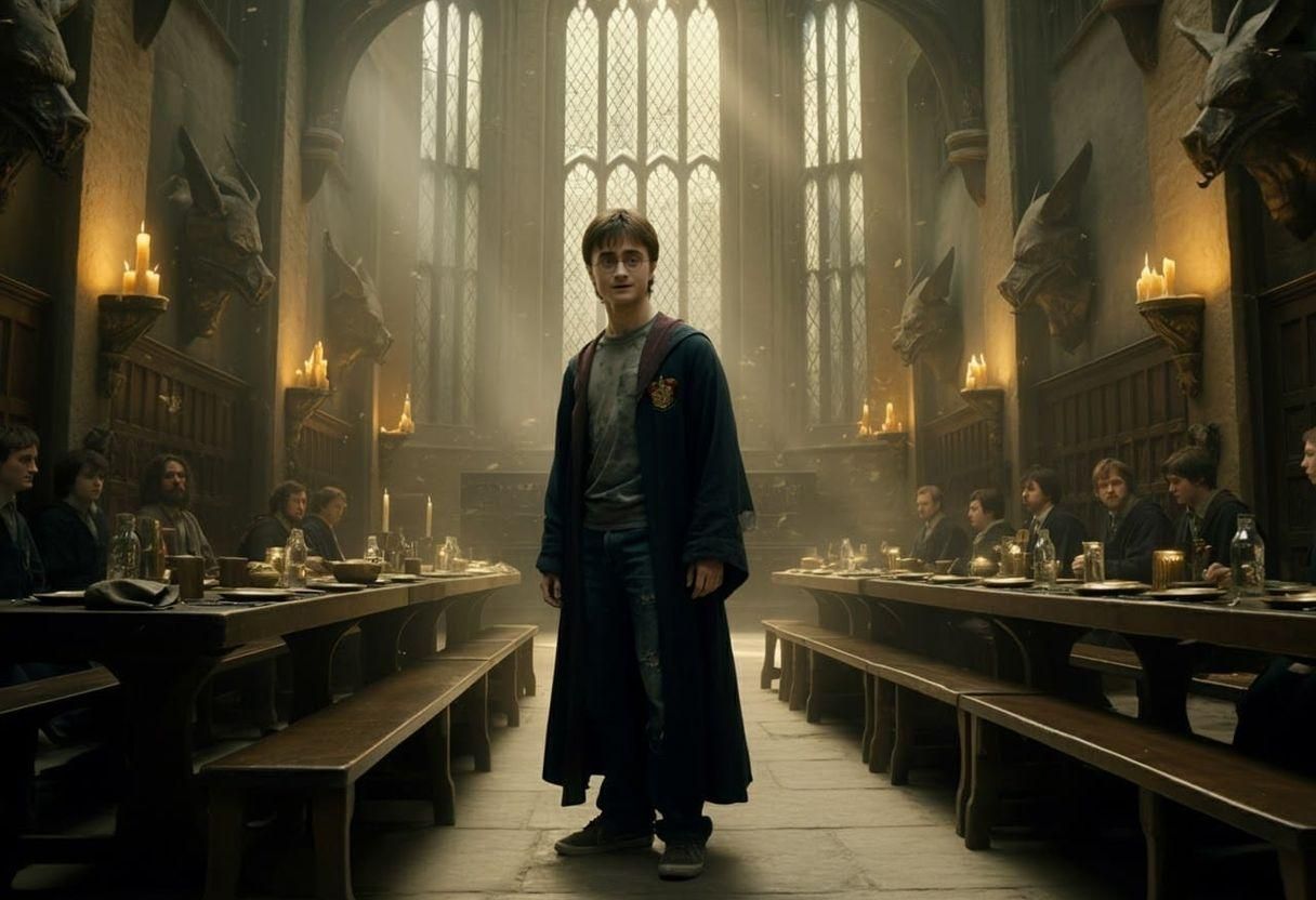Cinematic Photograph of Harry Potter