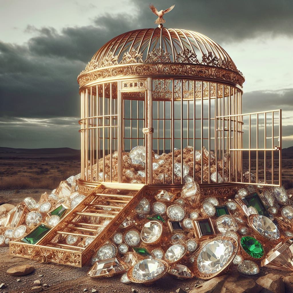 A Golden Cage of Empty Wealth
