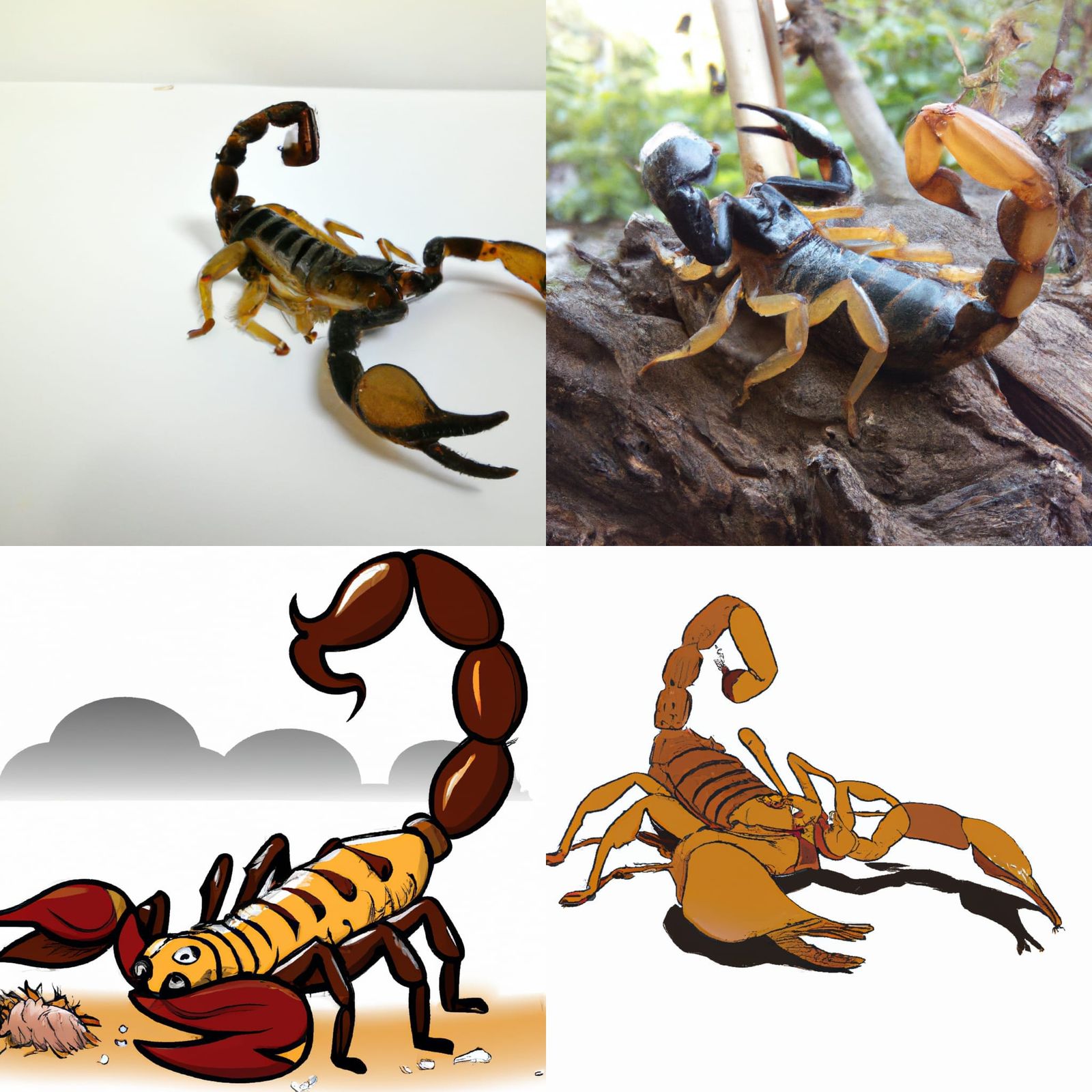 Squirrel Scorpion Hybrid Creature: Fantastic Hybrid Art