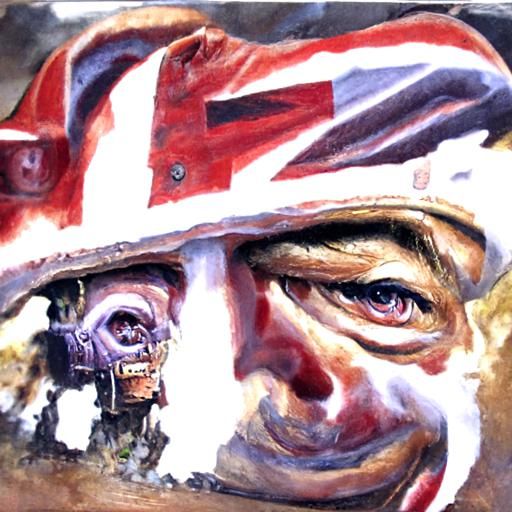 Nigel Farage as 4th Panzer Division, Gurney Style