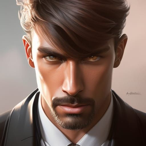 Hyperdetailed Portrait of Attractive Men in Unreal Engine 5