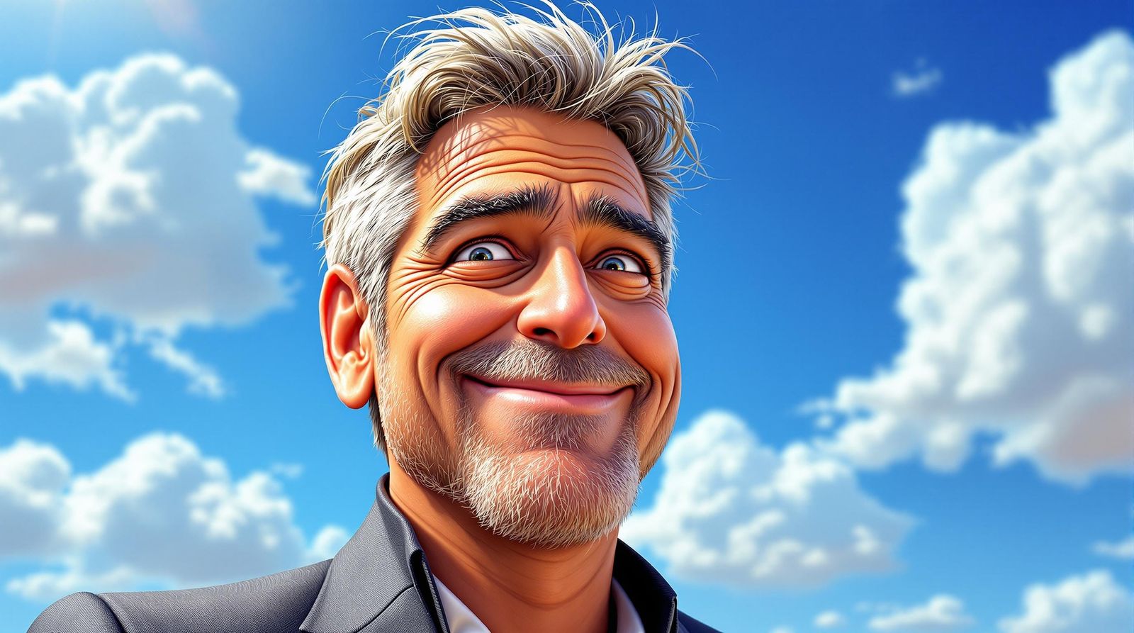 George Clooney as a Looney Tunes Star