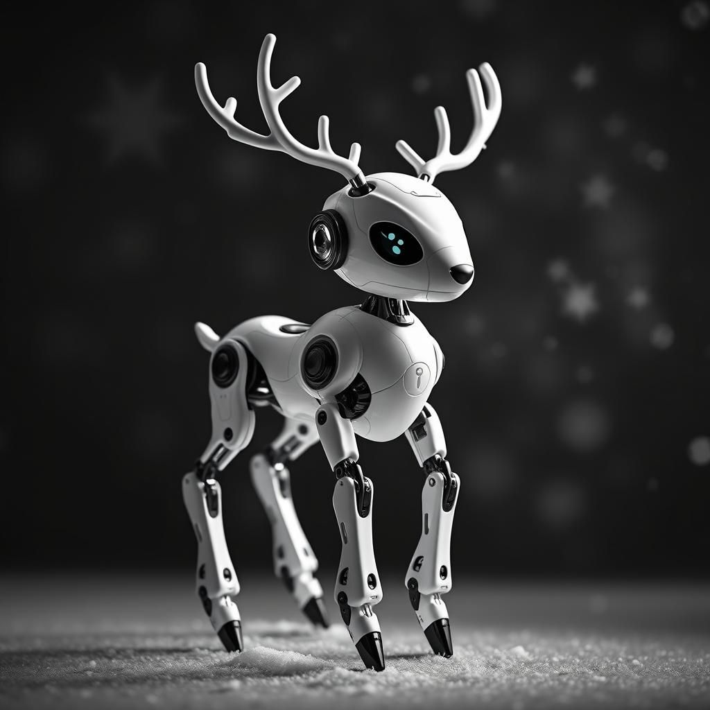 robot bionic reindeer