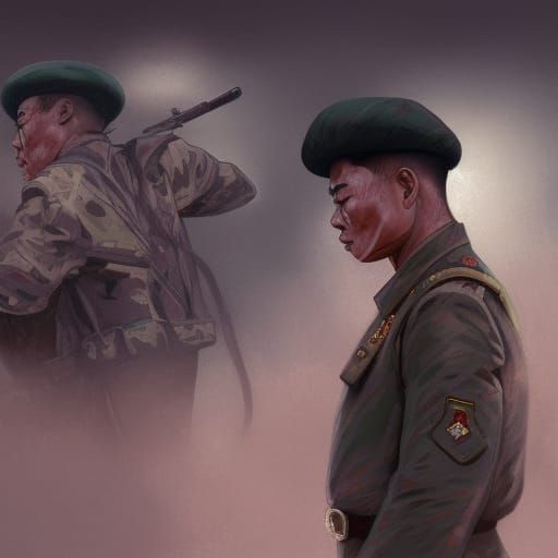 World War 3: North Korean Soldiers in Bloody Battle