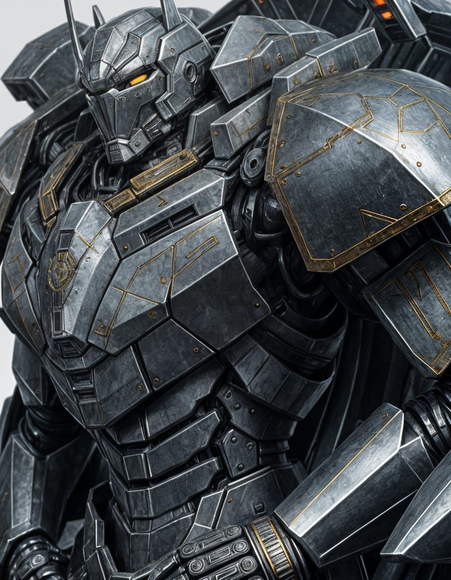 Sleek Armored Core in Ultra Realistic Photography
