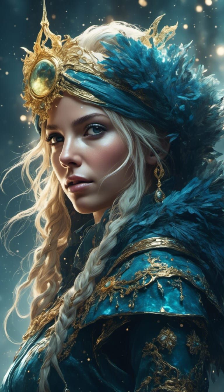 Yuna-Inspired Portrait of Pop Star