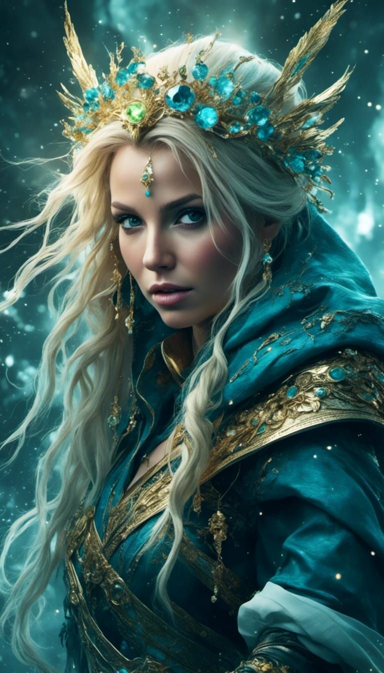 Pop Star as Fantasy RPG Character