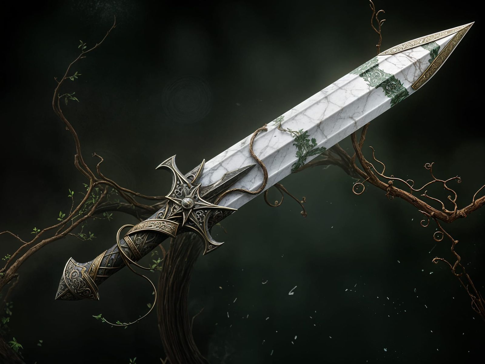 Earthly Blade of Ancient Wonder
