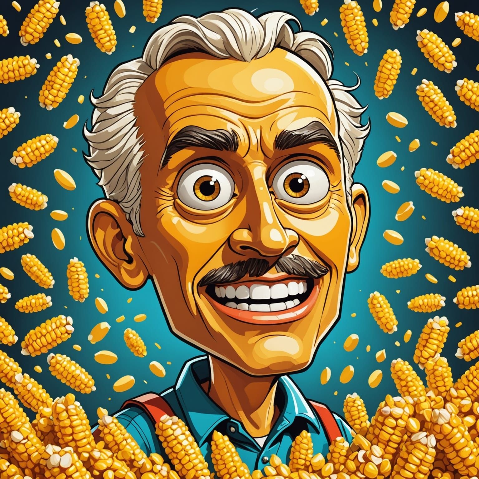 Jimmy Cracked Corn AI Image