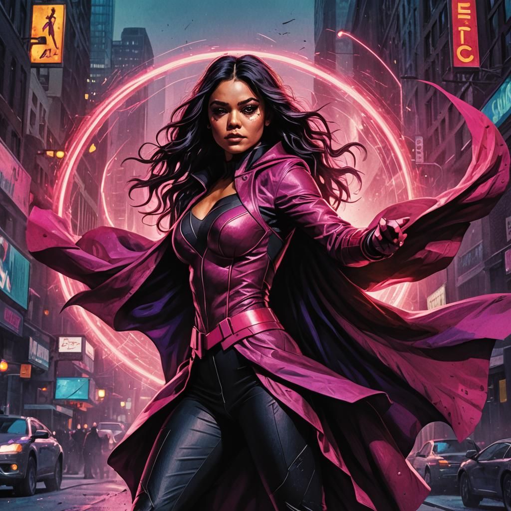 Vanessa Hudgens as Superhero Vigilante in Chicago