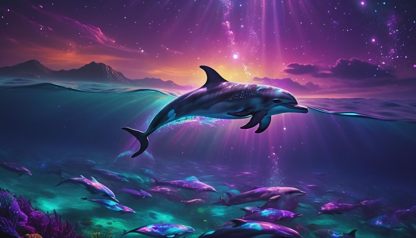 Fantasy dolphin